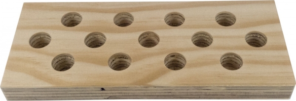 Wooden Tray - 13 Holes - for CER11