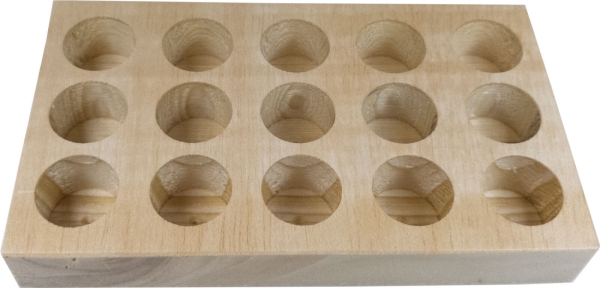 Socle en bois - 15 alésage - pour CER25
