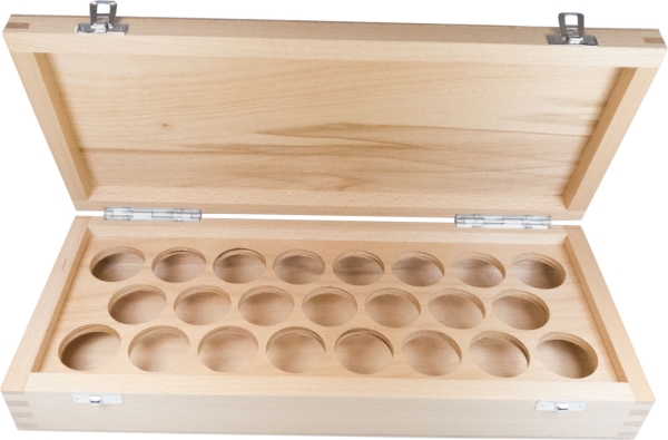 Holzschatulle leer - 23teilig - für GERC40